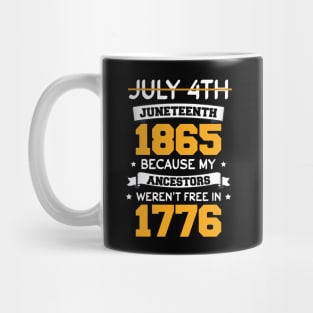 Juneteenth Tshirt Women Juneteenth Shirts African American Mug